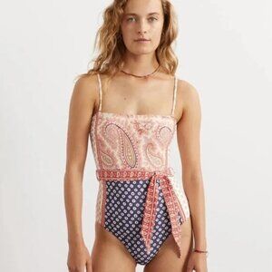 NWT BOTEH Cravat Panayiota One-Piece - Travertine